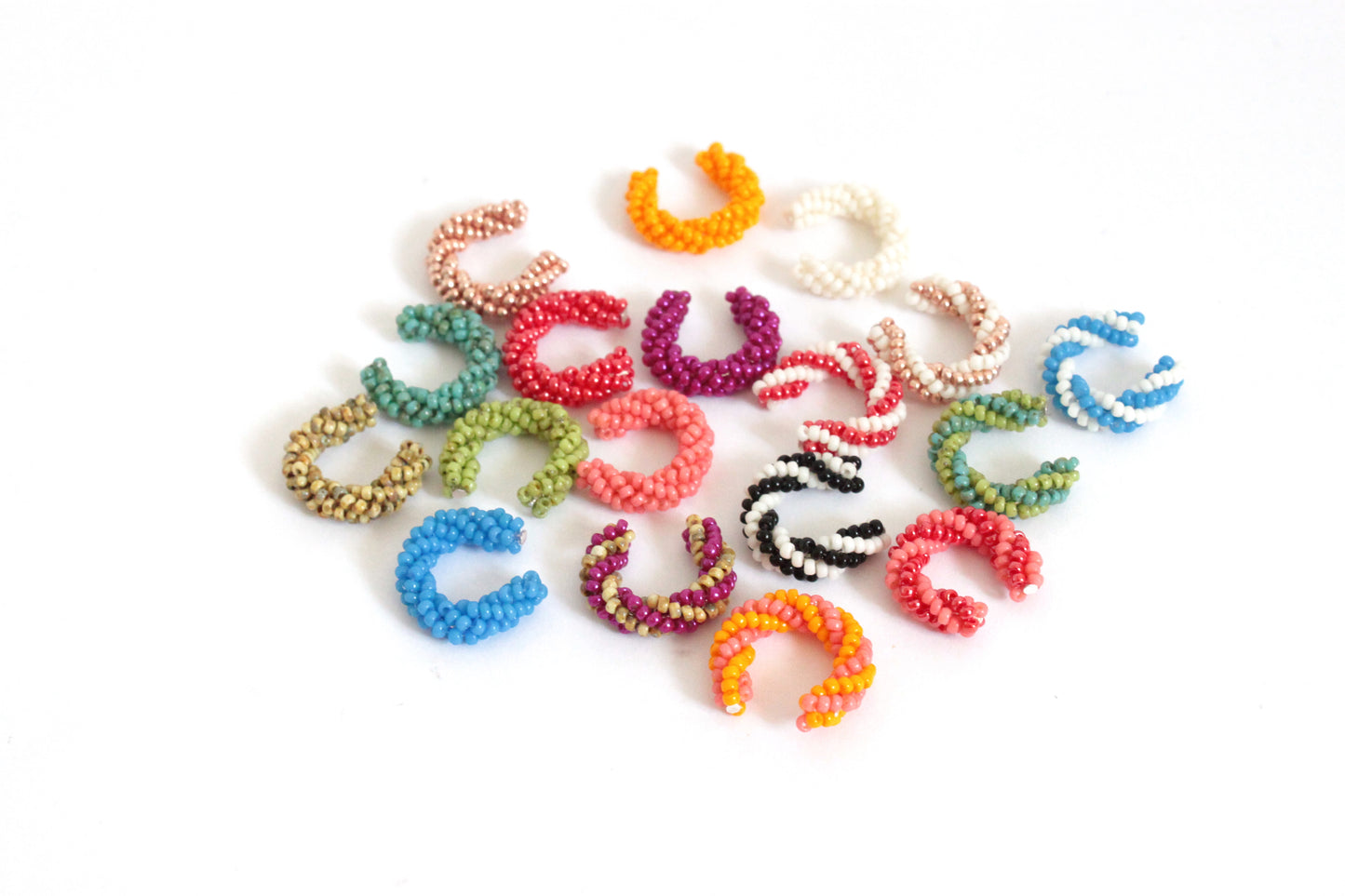 Ear Cuff perline *righe